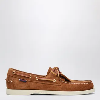 Sebago Portland Artisan loafers in chestnut brown