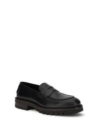 Ferragamo Penny Loafer Loafer - Black