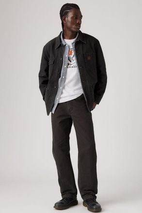 Levi's Pantalones 568 Loose Straight Carpenter - Hombre - 27X30 - Negro / Clear Night Meteorite Canvas