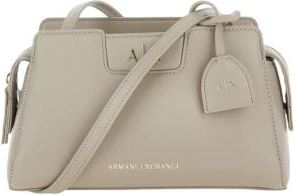 A|X Armani Exchange 41738_Xw 002160_Af 19892_U6223 Schoudertas - Dames - Schoudertassen - Beige - ONE Size - Leer - Tassen
