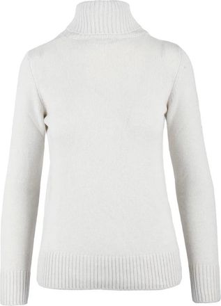 PANICALE Cashmere Turtleneck Sweater - White