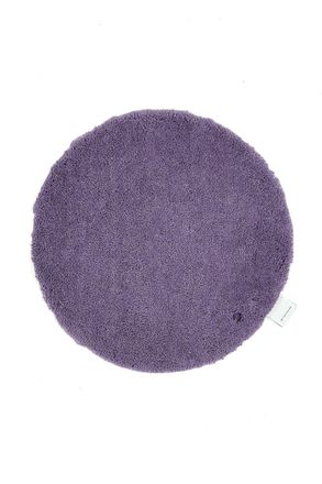 Tom Tailor Alfombra de ba&ntilde;o de poli&eacute;ster tuftado a mano - violeta 70x120 cm