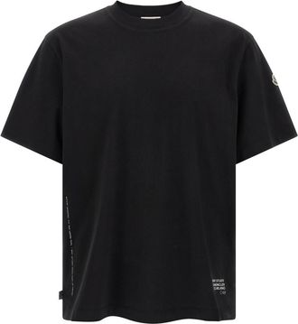 Moncler Black Crew Neck T-Shirt