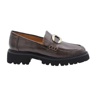 Scapa Classic Leather Moccasin Shoes - female - Scapa - Loafers - Brown - 6 UK - Shoes