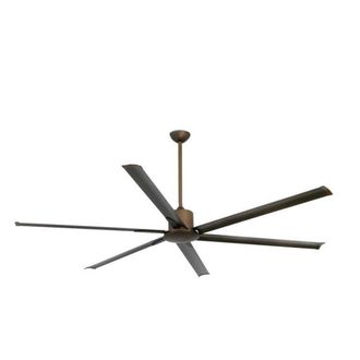 Faro Barcelona Ventilador sin luz aluminio Aluminio 213cm