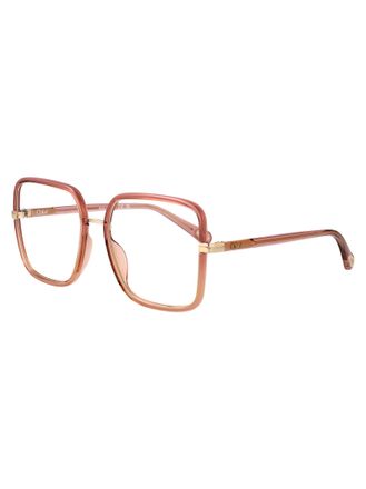 Chlo&eacute; CH0338O Square Acetate Eyeglasses - red-pink
