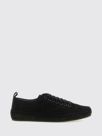 Tom Ford Dean Suede Calfskin Low-Top Trainers with Pull Tab