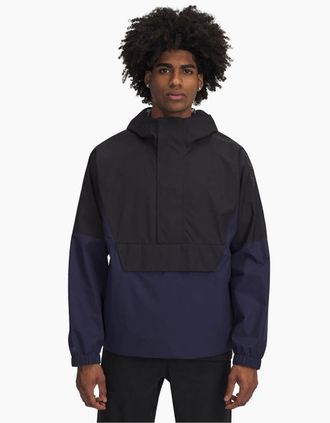 Under Armour Mens Cloudstrike Rain Anorak - Black - Size: 38/Regular
