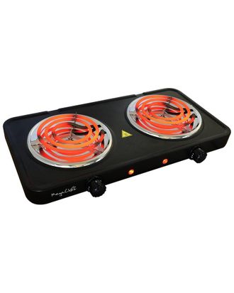 MegaChef MegaChef Electric Dual Coil Burner Cooktop Buffet Range