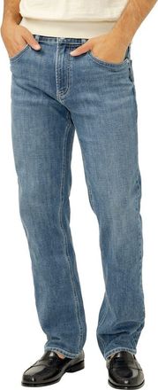Silver Jeans Co Grayson Classic Fit Straight Leg Jeans in Paraiso at Nordstrom, Size 30 X 32