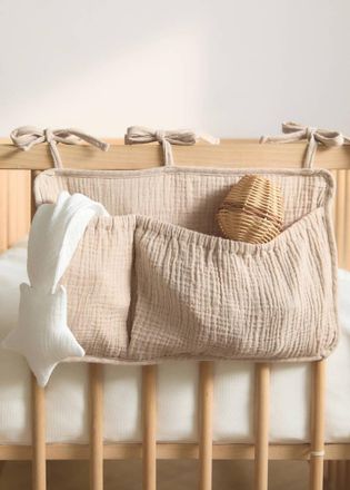 Mango Organizer culla garza di cotone beige - Home - Taglia unica - MANGO HOME