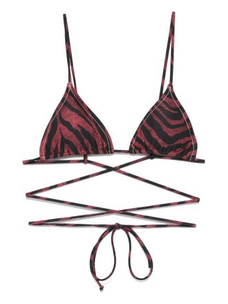 Reina Olga Bikinitop met tijgerprint - Bruin