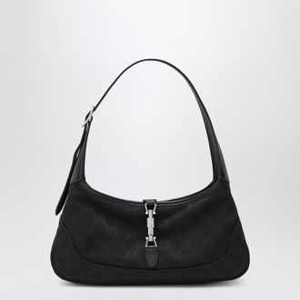 Gucci Small Jackie Slim Bag In Black GG Fabric
