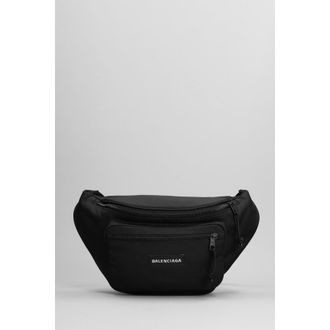 Balenciaga Explorer Waist Bag In Black Polyamide