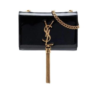 Saint Laurent Pre-owned Cross Body Bags, female, Black, Size: ONE SIZE Pre-owned Kate Shoulder Bag