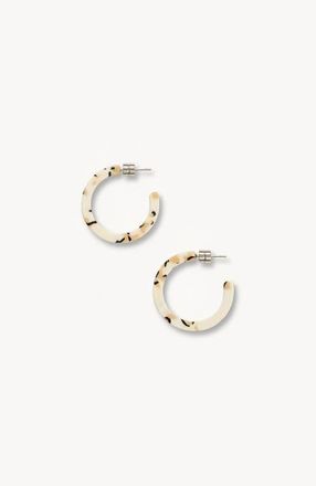 Machete Jewelry Mini Hoops in Terrazzo at Nordstrom