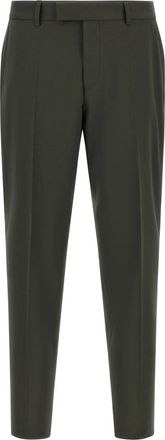 HUGO BOSS H-George-263 Broek - Heren - Nette broeken - Groen - L - Wol - Broeken