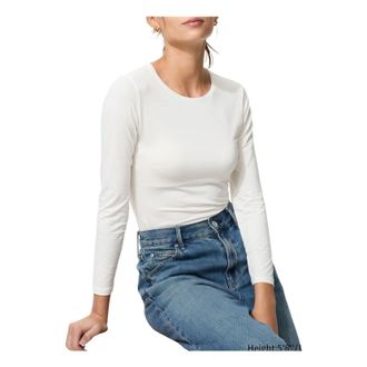Uniqlo (WMNS) UNIQLO HEATTECH Crew Neck T-Shirt White 478940-00
