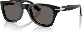 Persol Phantos Full Circle Zonnebril - Heren - Zonnebrillen - Zwart - 51 MM - Accessoires