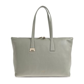 Furla Tote Bags, female, Green, Size: ONE SIZE Olivia Large shopper bag