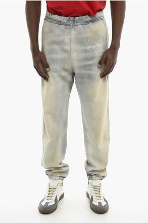 Diesel ESSENTIALS Stonewashed Sweat Jeans D-LAB-S1 Elastic Waist 14 size L