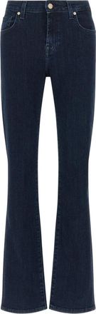 7 For All Mankind Slim Klassieke Jeans - Dames - Bootcut Jeans - Blauw - W25 - Katoen - Jeans