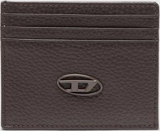 Diesel Card case in grained leather - Card cases - Man - Brown