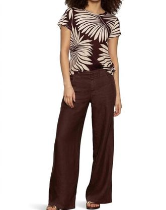 Sanctuary Relaxed Linen Pants In Arden