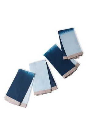 Tiramisu 4-Pack Tropical Sunrise Napkins in Blue at Nordstrom Rack