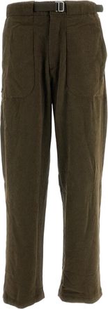 Pas Normal Studios Green Off-Race Technical Wide Straight-Leg Pants