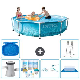 Intex Piscina Con Estructura Redonda - 305x76 Cm - 8-piezas S20982