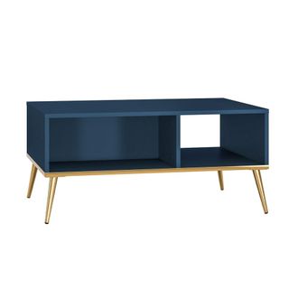 Petits Meubles Mesa de centro melamina azul