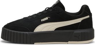 Puma Sneakers Carina Mia in suede da donna, Scarpe, Nero, 35.5