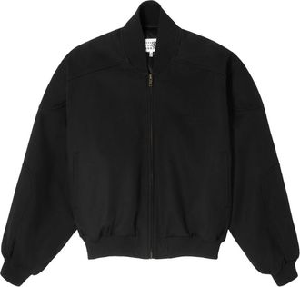 Maison Margiela Dames, Jassen, Zwart, Maat: 2XS Katoen