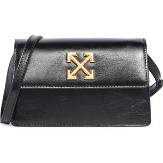 Off-white Convertible Leather Crossbody Bag in Black at Nordstrom Rack