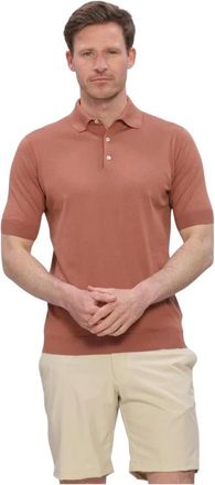 FILIPPO DE LAURENTIIS Heren, Tops, Bruin, Maat: XL Katoen