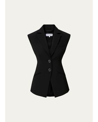 Veronica Beard Sorenne Single-Breasted Vest