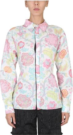 Marine Serre Overhemden, Dames, Veelkleurig, M, Shirts