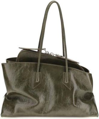The Attico La Passeggiata Shoulder Bag Green