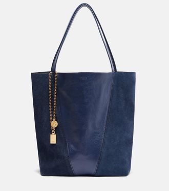 Chlo&eacute; Chlo&eacute; Chlo&eacute; Spin leather and suede tote bag