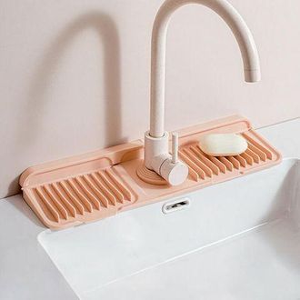 OEM Tapa De Silicona Para Grifo De Fregadero De Cocina, Rosa, 45 X 14 Cm
