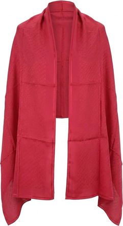 Givenchy Red Silk Womens Foulard