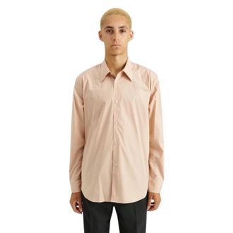 Acne Studios Blush Beige Overhemd - Heren - Casual Overhemden - Beige - M - Katoen - Overhemden