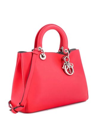 Dior Diorissimo Smooth Calfskin Medium tote bag - women - Calf Leather - One Size - Pink