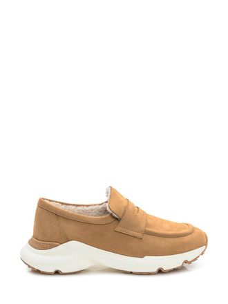 Tod's Brown Suede Sneakers