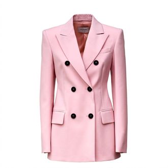 Sportmax Natural Stretch Adamo Double-Breasted Blazer