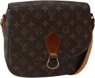 Louis Vuitton Pre-owned Vintage Canvas Cross Body Bag - Dames - Vintage Schoudertas - Bruin - ONE Size - Vintage