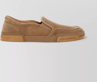 Dolce & Gabbana suede slip-on loafers