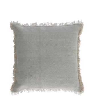 K Home Kissenbezug Camily 45 x 45 cm aus 100% Baumwolle - Hellgrau