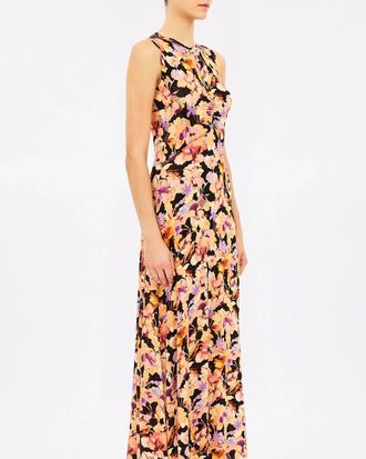 Ulla Johnson Lina Jersey Floral Dress In Multi